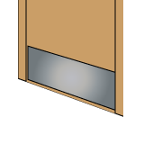 Plinthe bas de porte Plinthe bas de porte