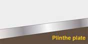 Plinthe inox sur mesure